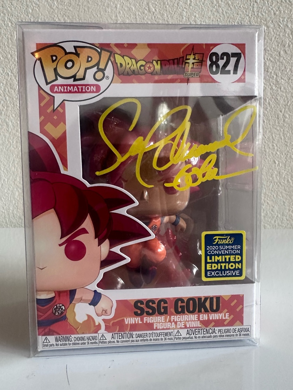 SSG Goku #827 Funko Pop from Dragon Ball Super